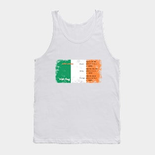 Ireland. Irish flag. Tank Top